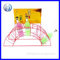 Exquisite Iron Wire Modern Table Top Display Rack for Bottle HS-X8